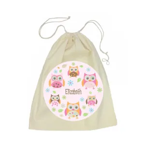 Drawstring Bag - Owl