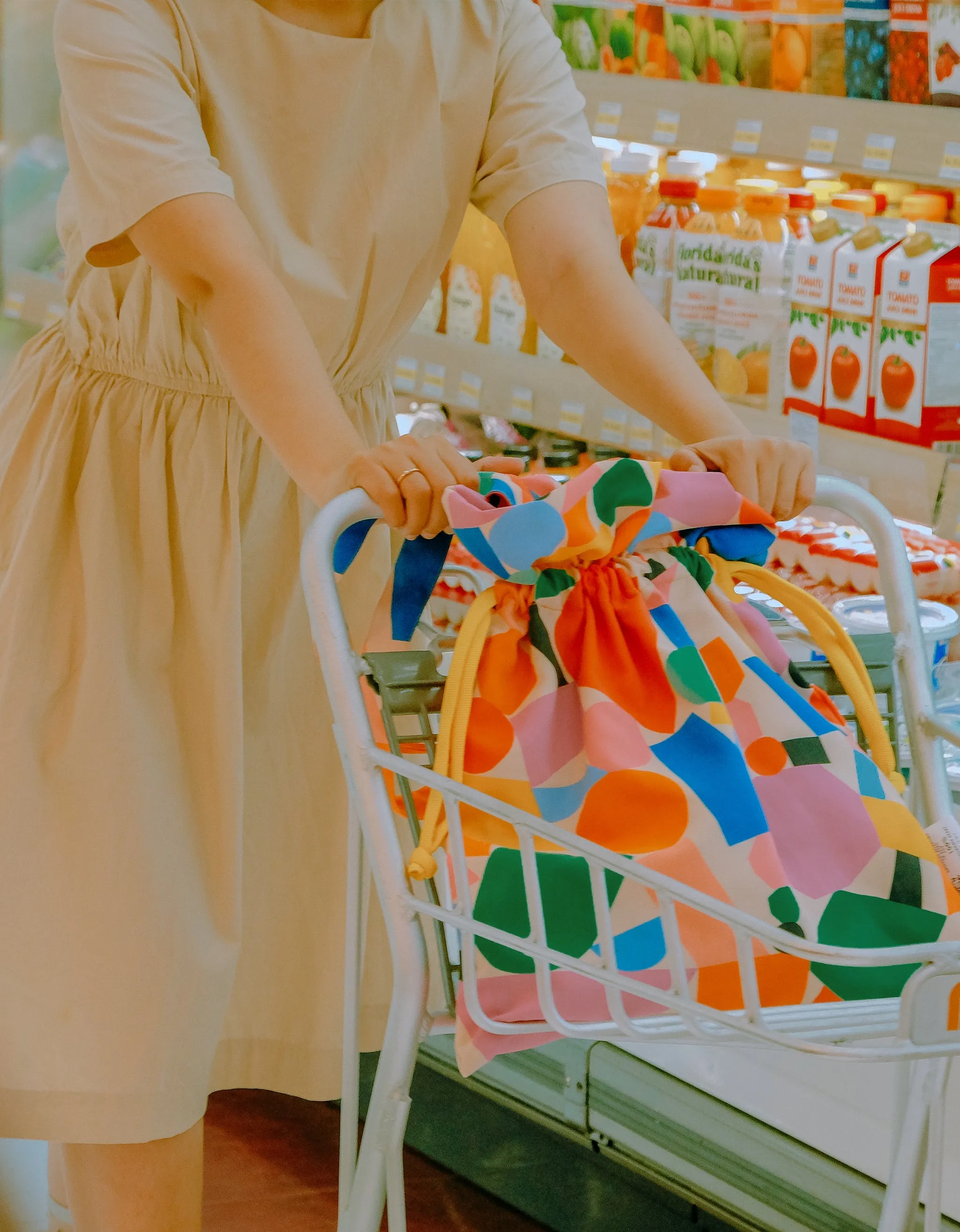 Drawstring Tote Bag - Oshapes
