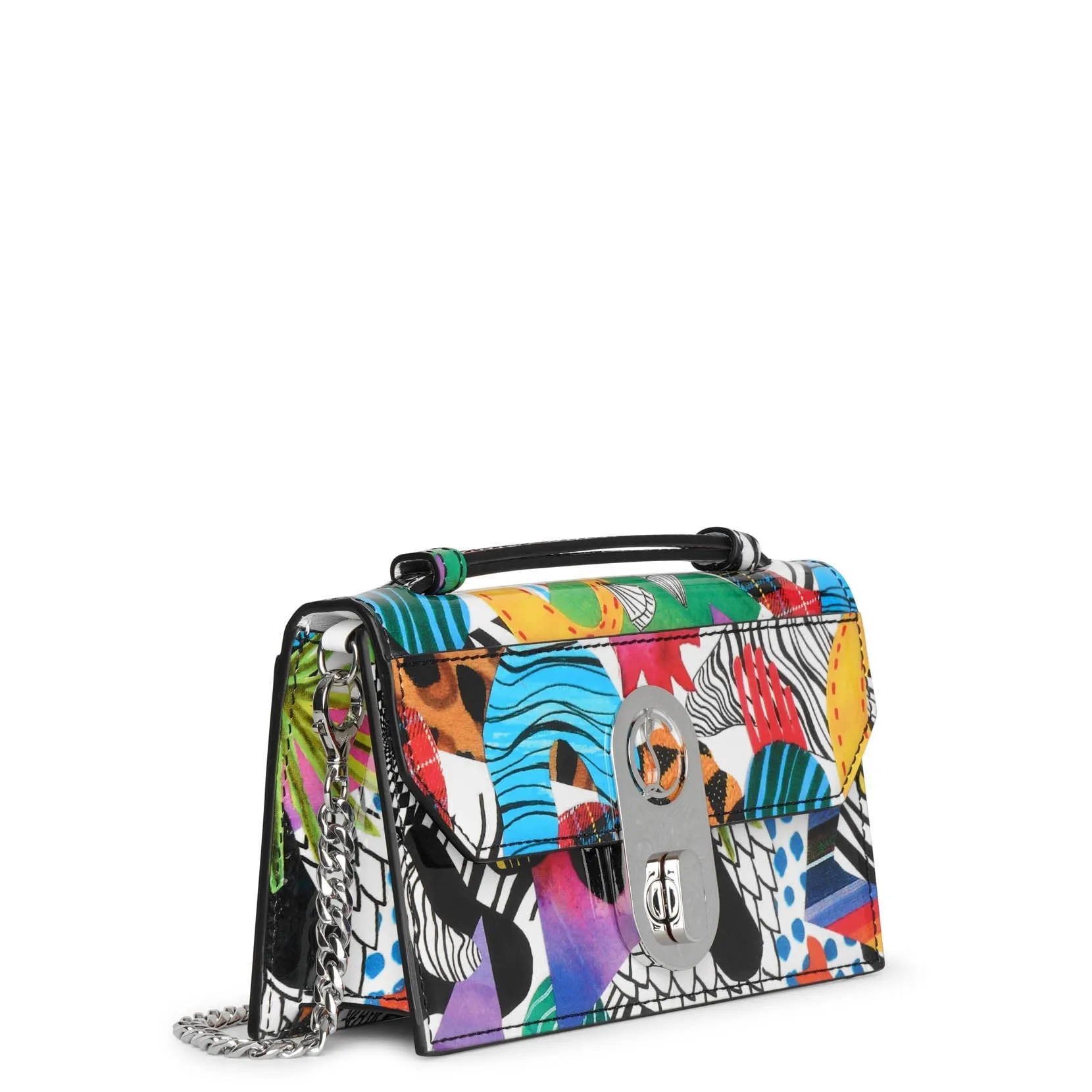 Elisa baquette S patent sapeur clutch