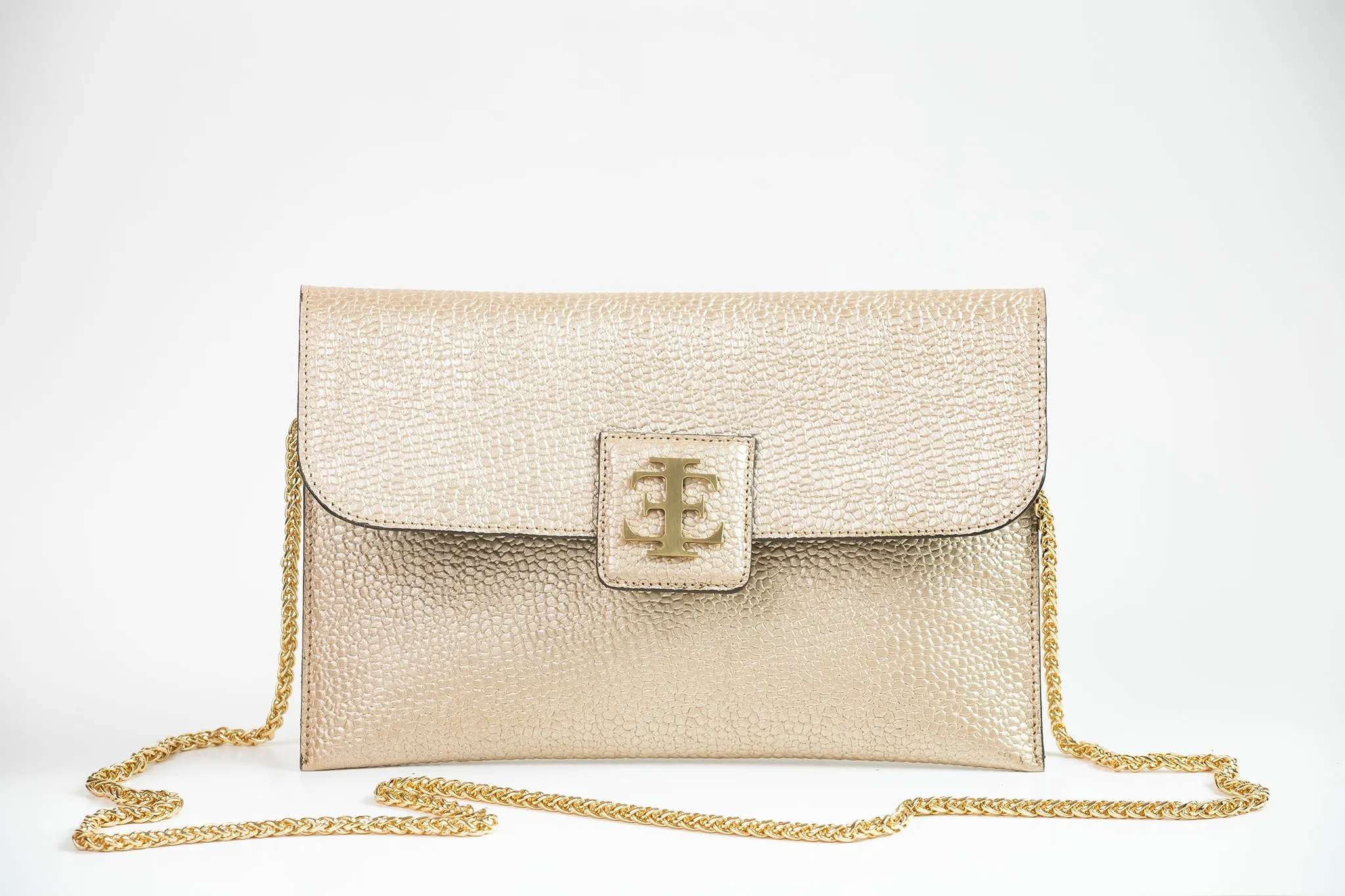 Elisa - Gold Clutch