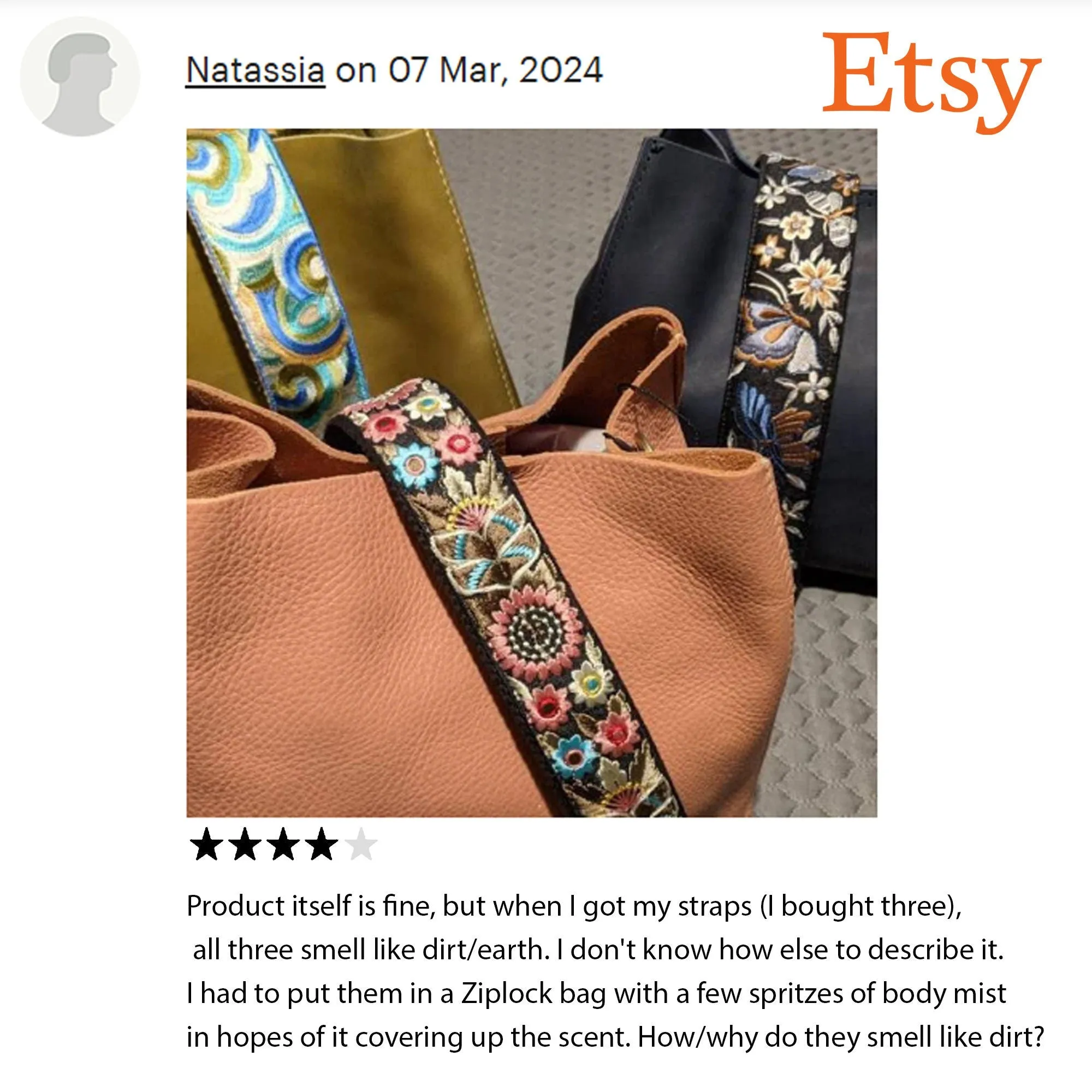 Embroidered Purse Strap Crossbody Strap for Purses Boho Bags Strap Embroidery Replacement Strap Boho Guitar Strap Handbag Strap gift for her