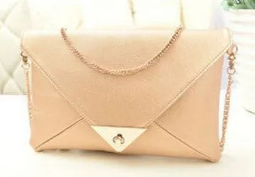 Envelope clutch bag messenger bag shoulder pouch women pu leather handbags A40-246