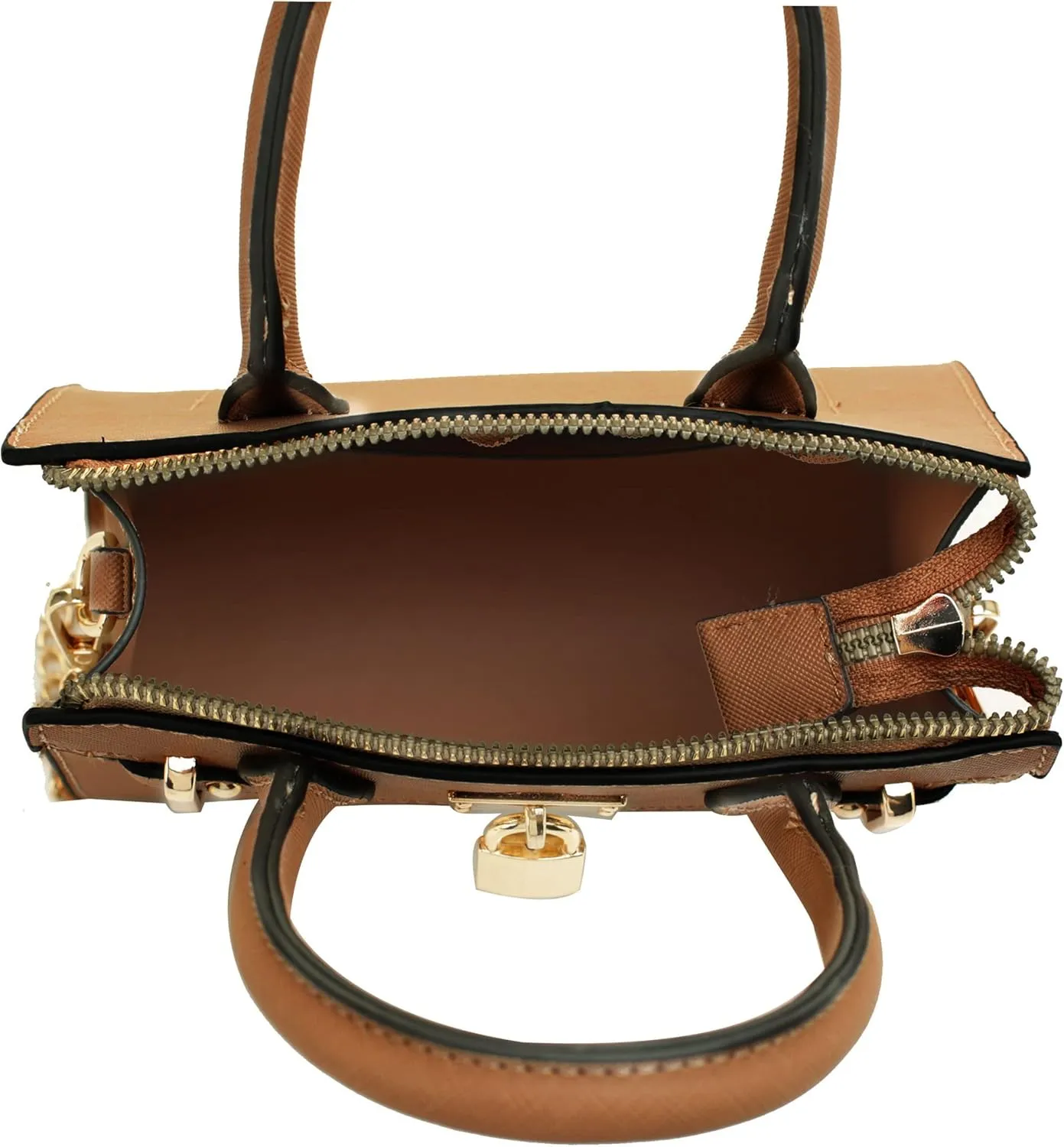EVVE Women's Evening Bag Party Clutches Mini Satchel Purses Cocktail Prom Handbags with Chain and Lock
