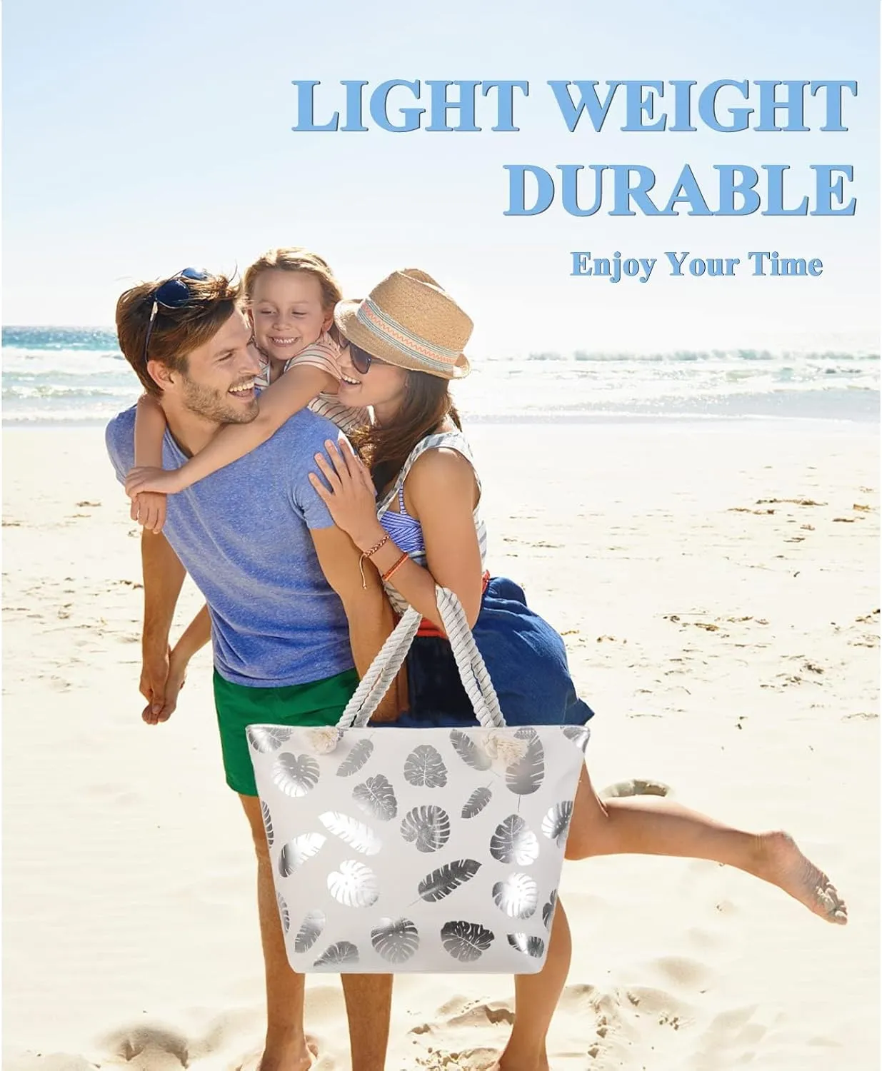Extra Large Beach Bag Tote Bags Women Oversized XL Waterproof Vacation Canvas Personalized