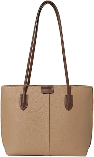 Fashion Tote Bag for Women Large PU Leather Top Handle Satchel Shoulder Purse Oversized Work Handbags