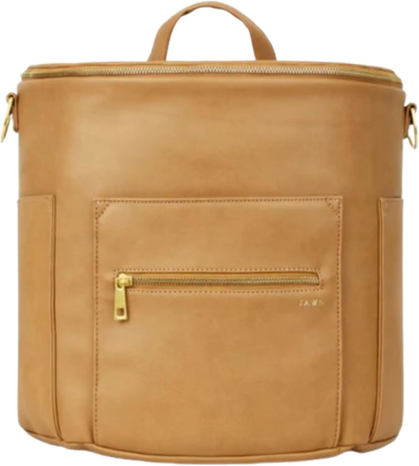 FAWN DESIGN The Original Diaper Bag, Faux Leather Diaper Bag Backpack, Vegan Leather, Large Capacity Baby Bag for Mom