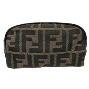 Fendi Zucca Canvas Cosmetic Pouch