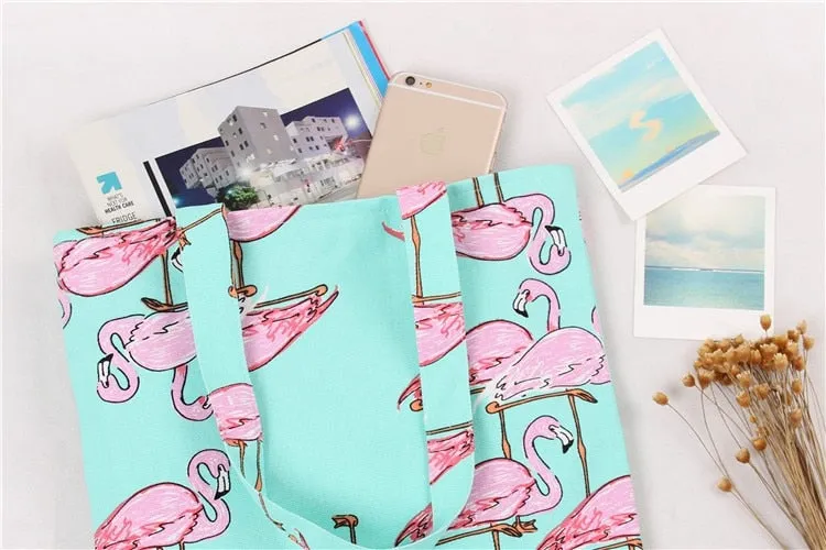 Flamingo Tote Bag