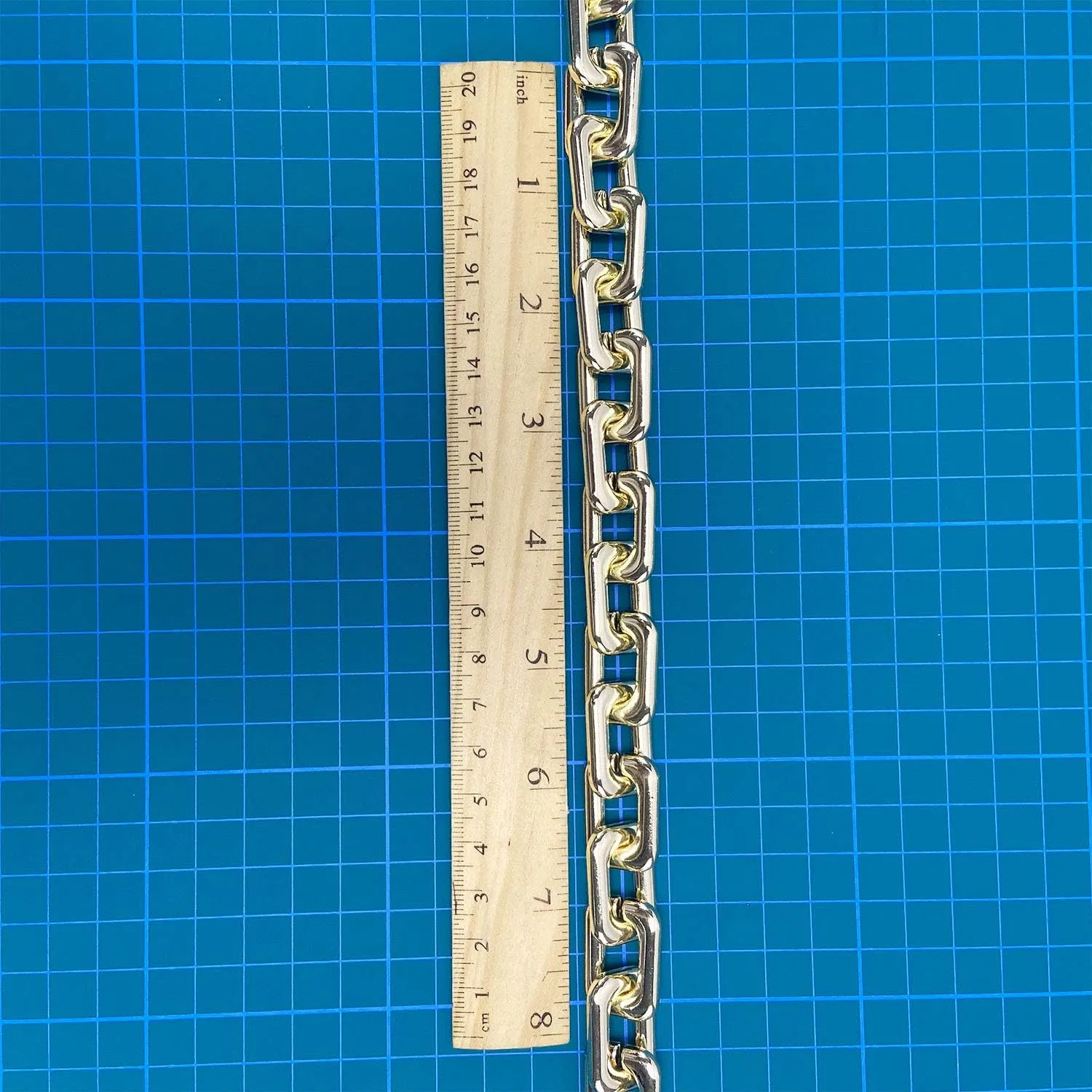 Flat Chain Strap Gold Handbag Chains Accessories Purse Clutches Handles Wrist Replacement Straps with Metal Buckles
