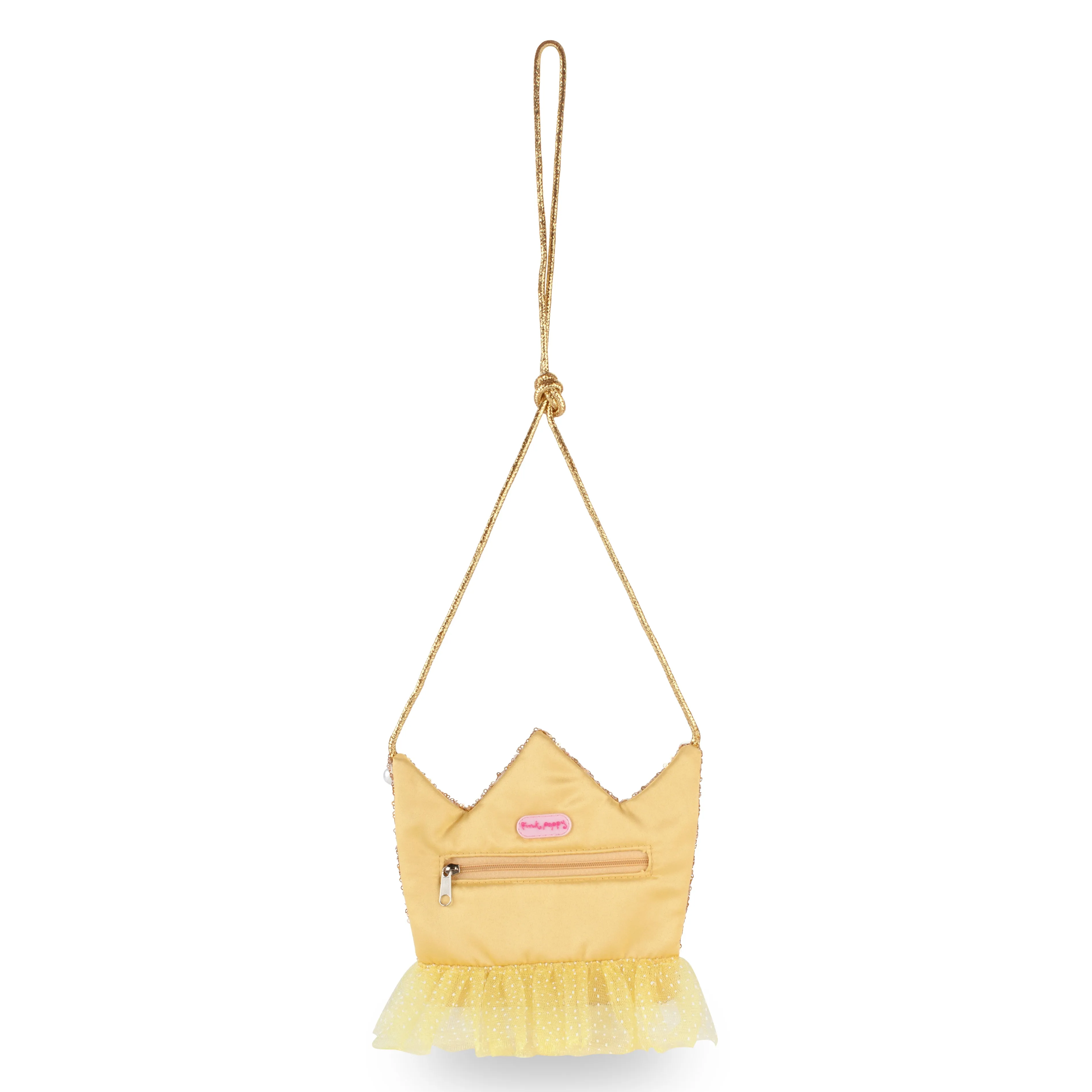 Forever Sparkle Crown Shoulder Bag Gold