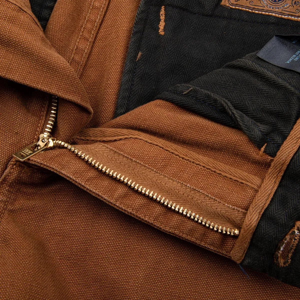 Freenote Cloth Workers Chino 14oz Slub Slim Fit - Rust