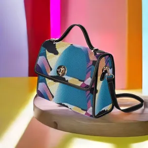 FZ DENIM PRINT HANDBAG