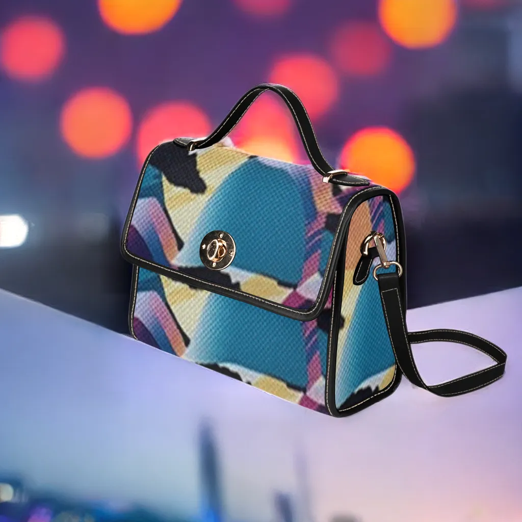 FZ DENIM PRINT HANDBAG