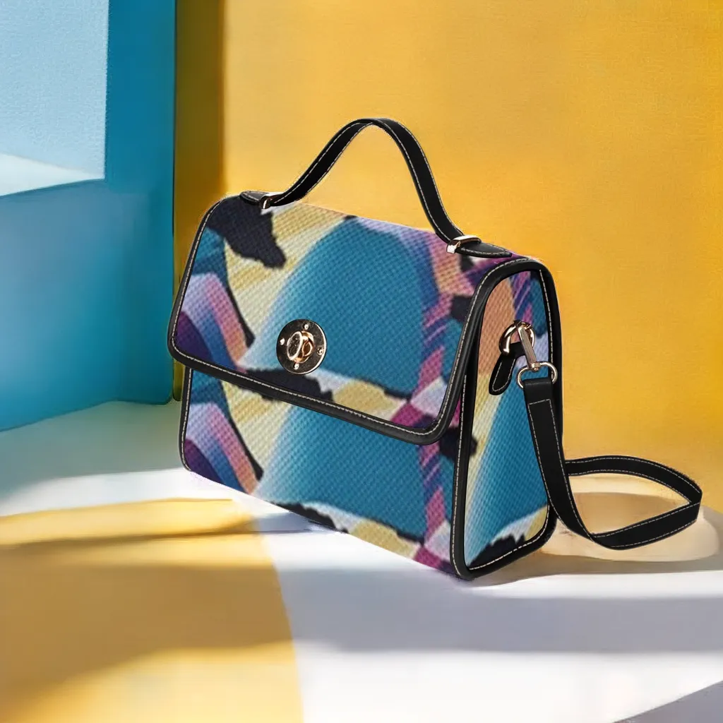 FZ DENIM PRINT HANDBAG