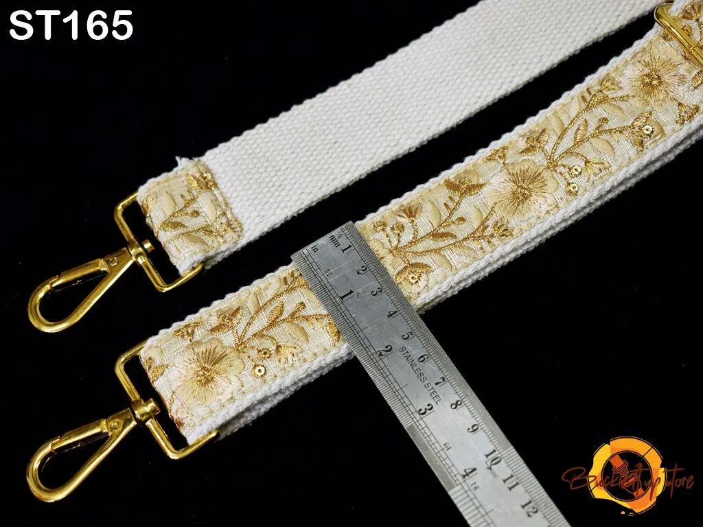 Gift for Mother Messenger Bag Crossbody Straps Replacement Shoulder Tote Bags Strap for Purses Embroidered Boho Guitar Strap Handbag Strap