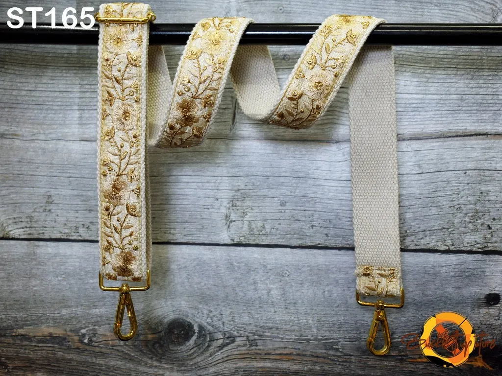 Gift for Mother Messenger Bag Crossbody Straps Replacement Shoulder Tote Bags Strap for Purses Embroidered Boho Guitar Strap Handbag Strap