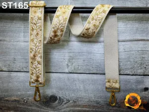 Gift for Mother Messenger Bag Crossbody Straps Replacement Shoulder Tote Bags Strap for Purses Embroidered Boho Guitar Strap Handbag Strap
