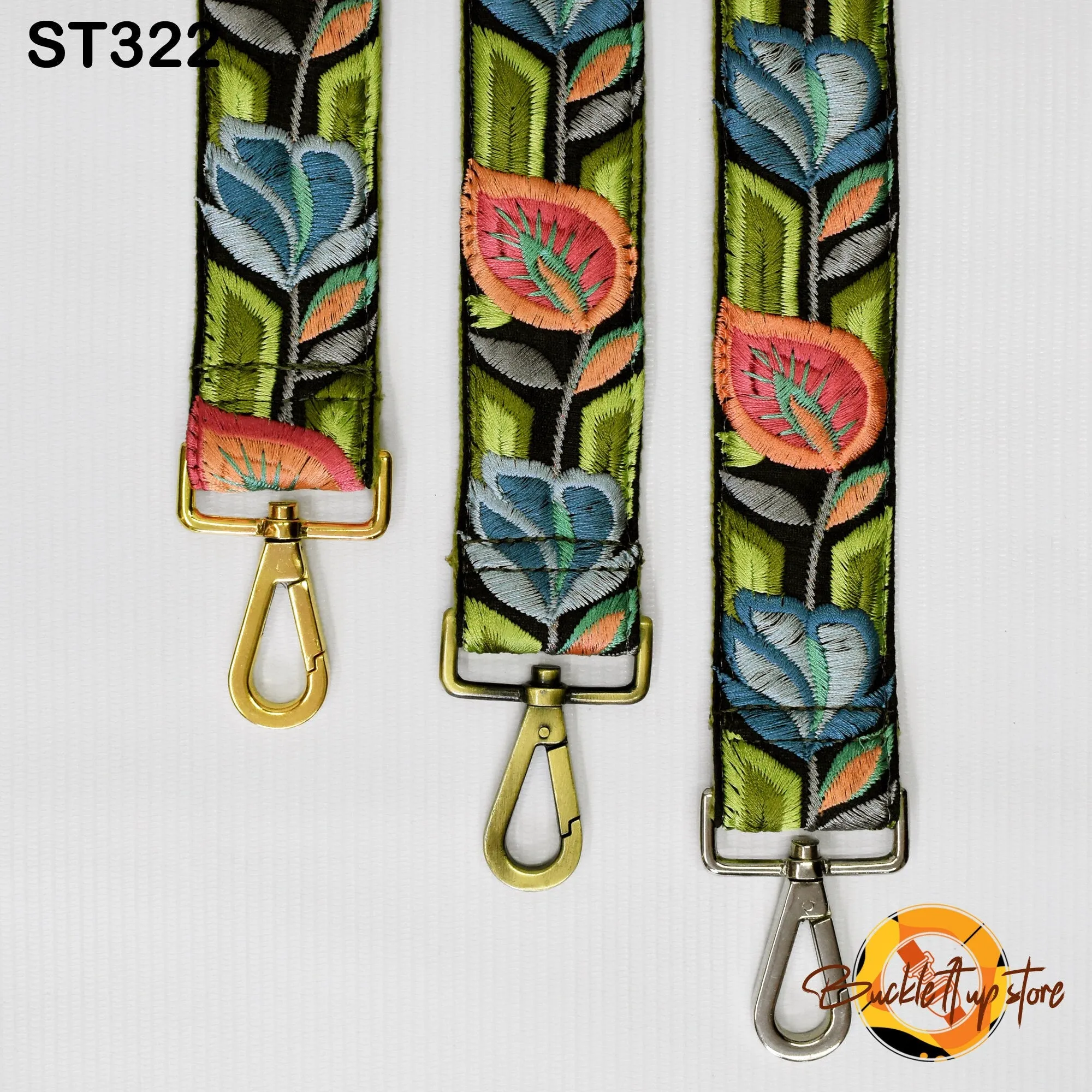 Gift for Wife Embroidery Replacement Strap Purse Strap Crossbody Strap for Purses Embroidered Boho Bag Strap Boho Guitar Strap Handbag Strap