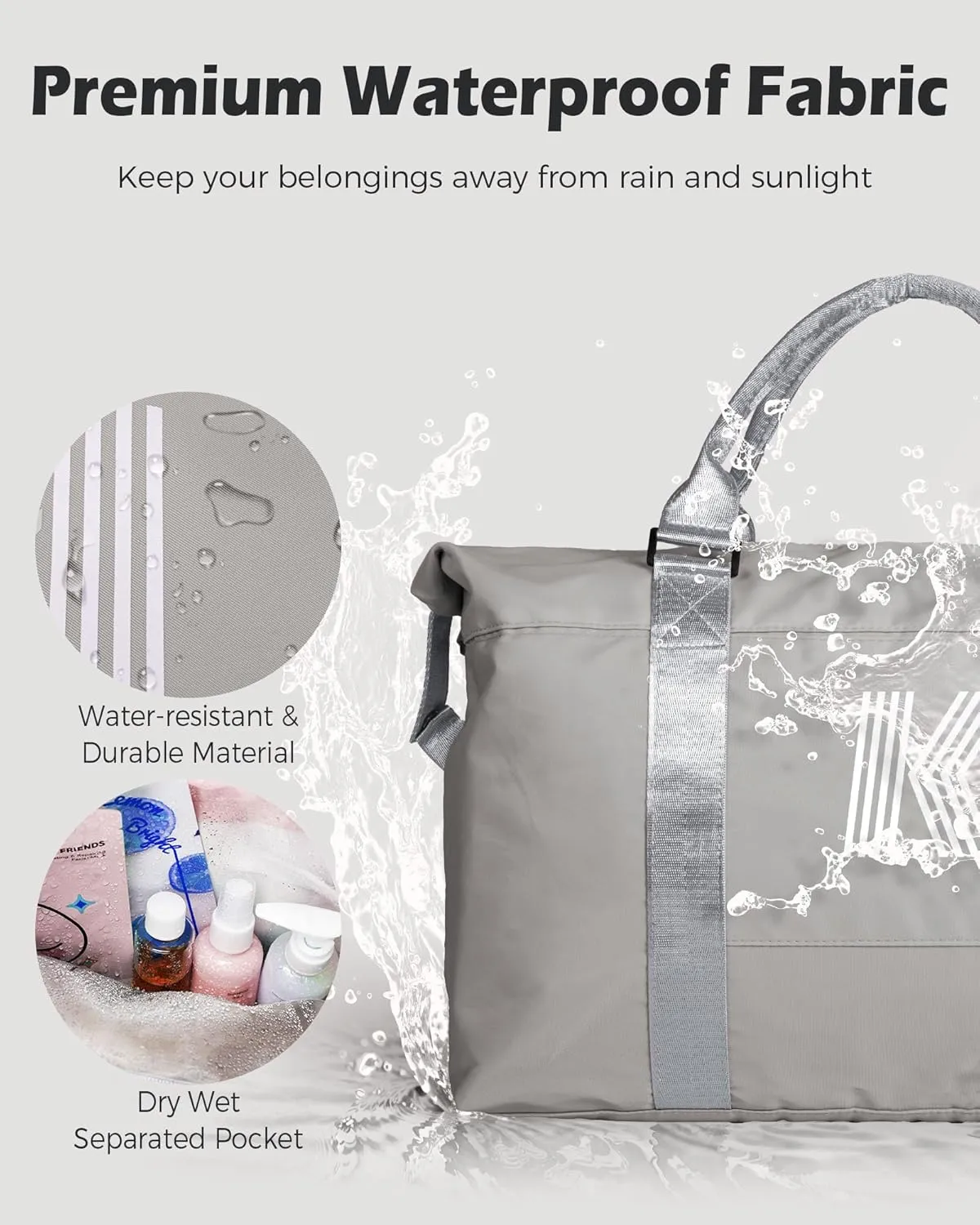 Gifts for 11 12 13 14 15 16 17 18 Year Old Girls, Initial Travel Duffel Bag, Kids Easter Gift, Personalized Weekender Bag, Monogram Overnight Bag, Gift for Friend Sister (Letter K)