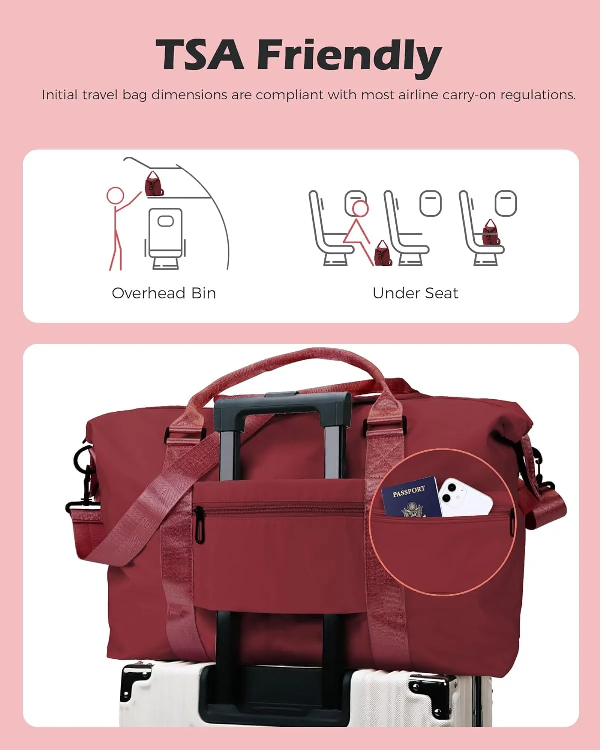 Gifts for Sister, Initial Travel Duffel Bag, Sports Bag, Personalized Weekender Bag with Shoulder Strap, Monogram Overnight Bag, Gift for Friend Sister Women Gifts (Letter Y)