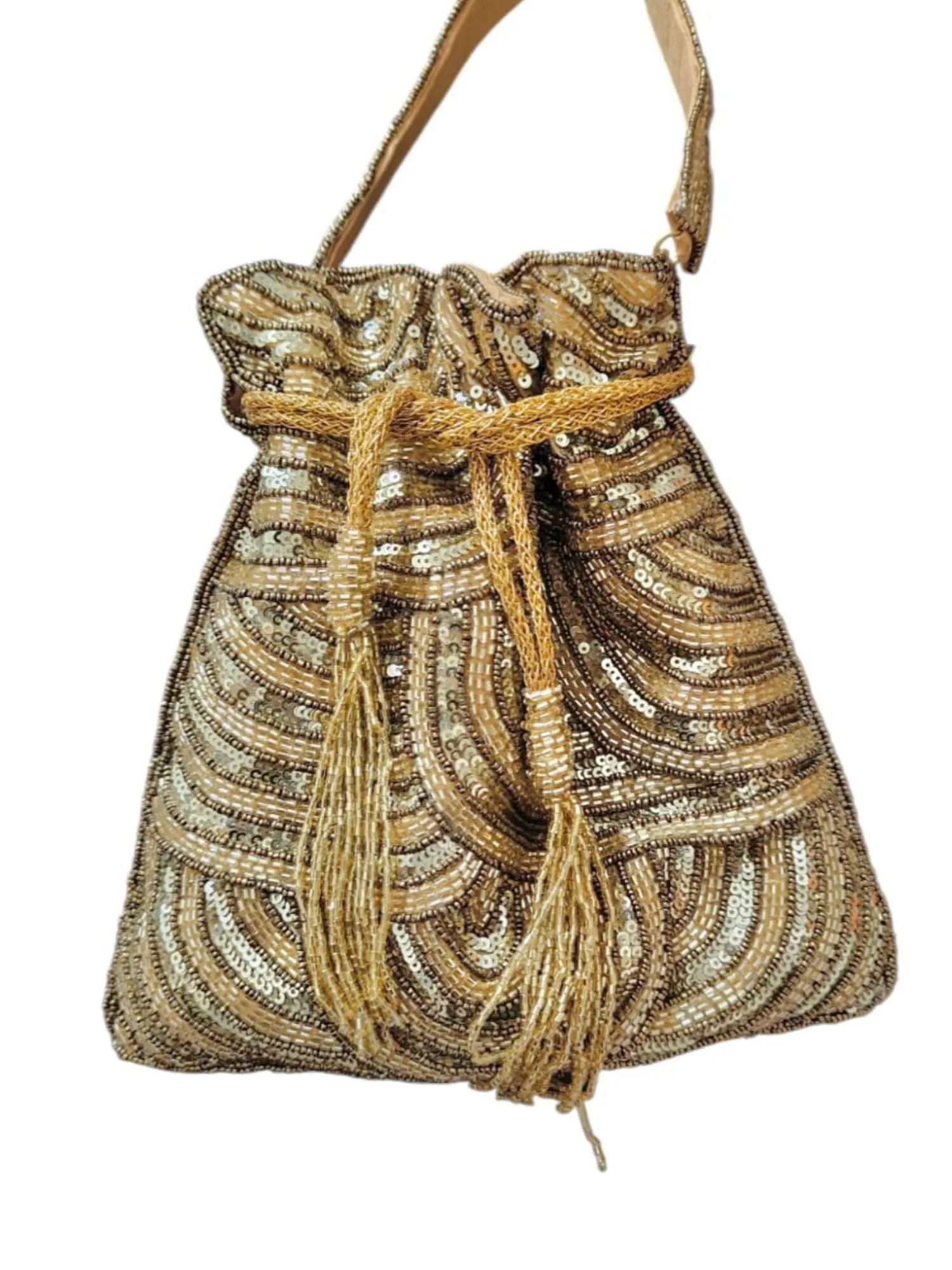Glittering Gold Potli