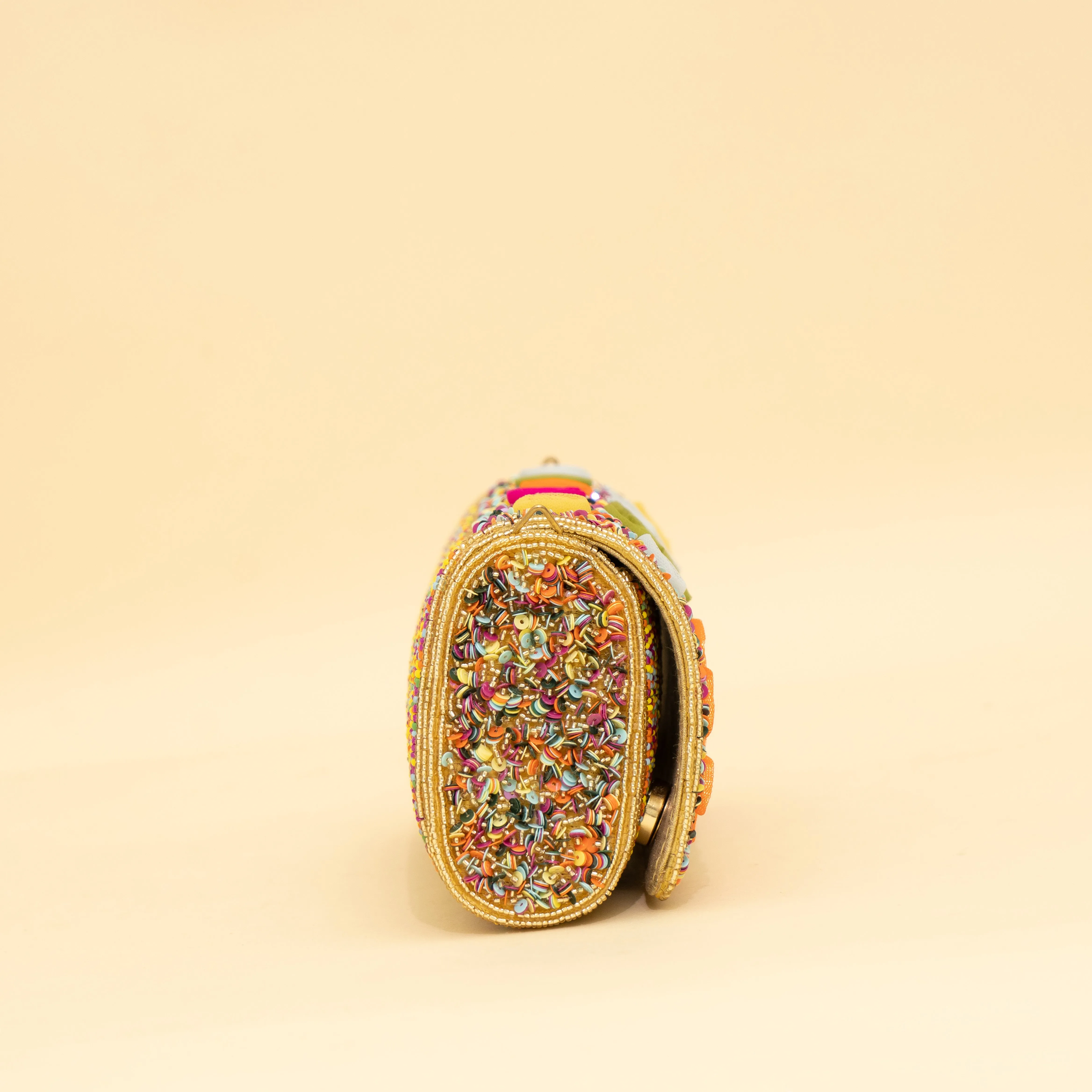 Gold Enchanted Mirror clutch