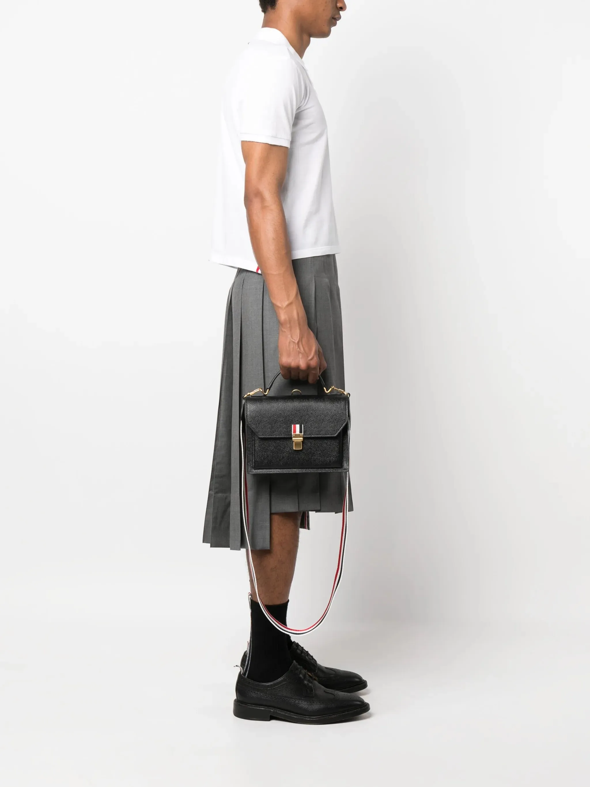 grain-leather pebble bag Exceptional value school Exclusive deal