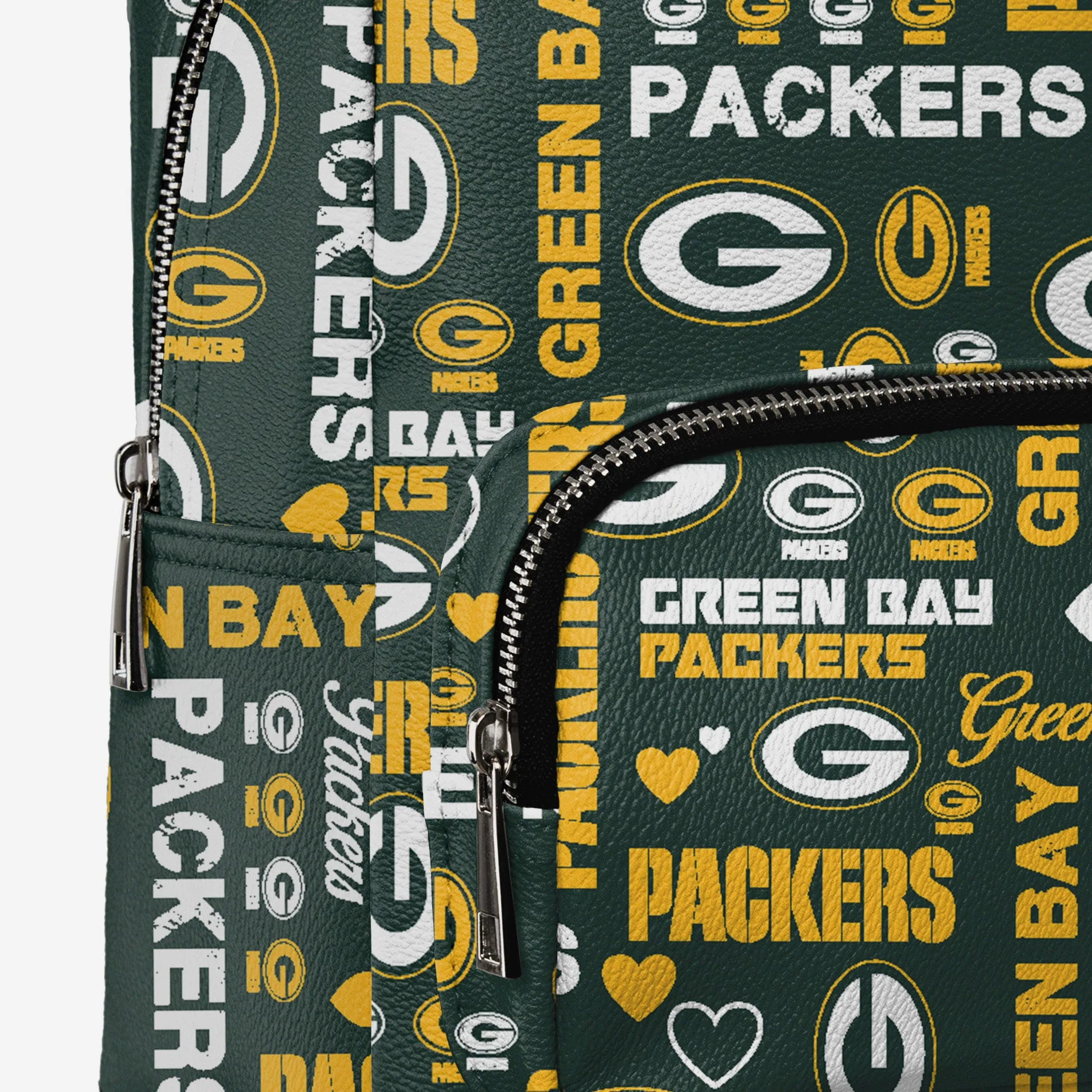 Green Bay Packers Logo Love Mini Backpack