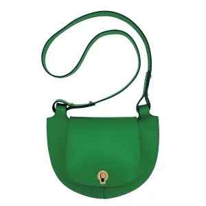 Green Ray Satchel Clutch