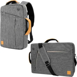 Grey 14-inch Convertible Hybrid Laptop Bag Messenger Bag Compatible with Microsoft Surface Laptop 5 4 3 13.5" 15"