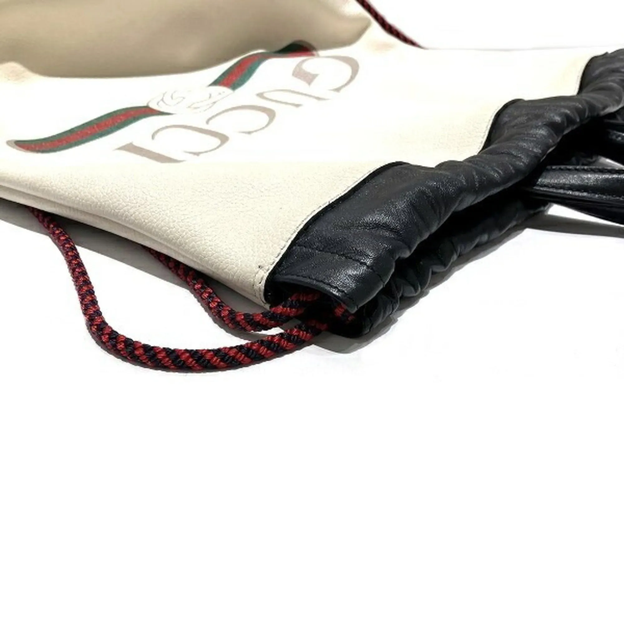 GUCCI Drawstring Bag Pack 516639 Rucksack Tote Men's