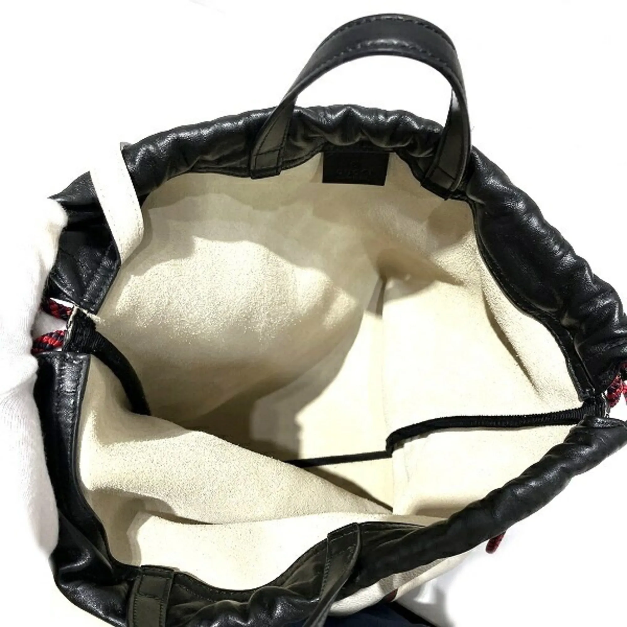 GUCCI Drawstring Bag Pack 516639 Rucksack Tote Men's
