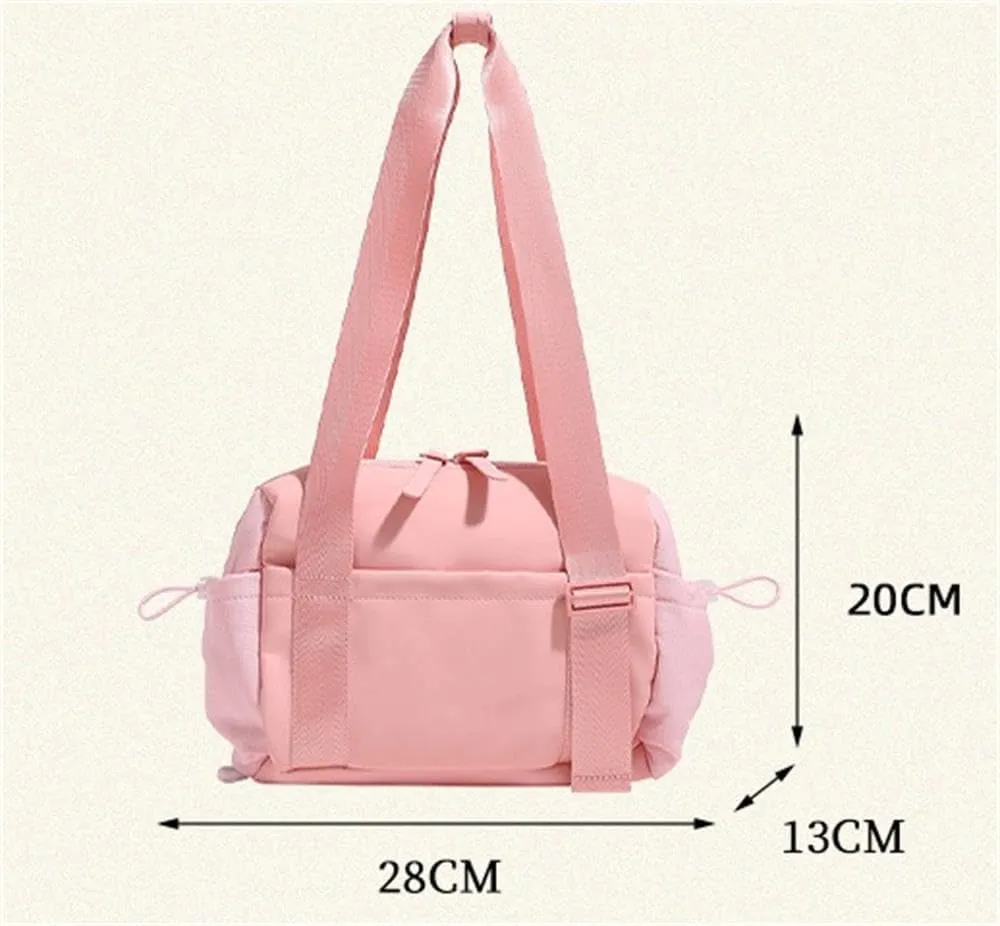 Gym Bag Travel Sports Small Duffel Bag for Women Workout Tote Bag with Dry Wet Pocket (Green)