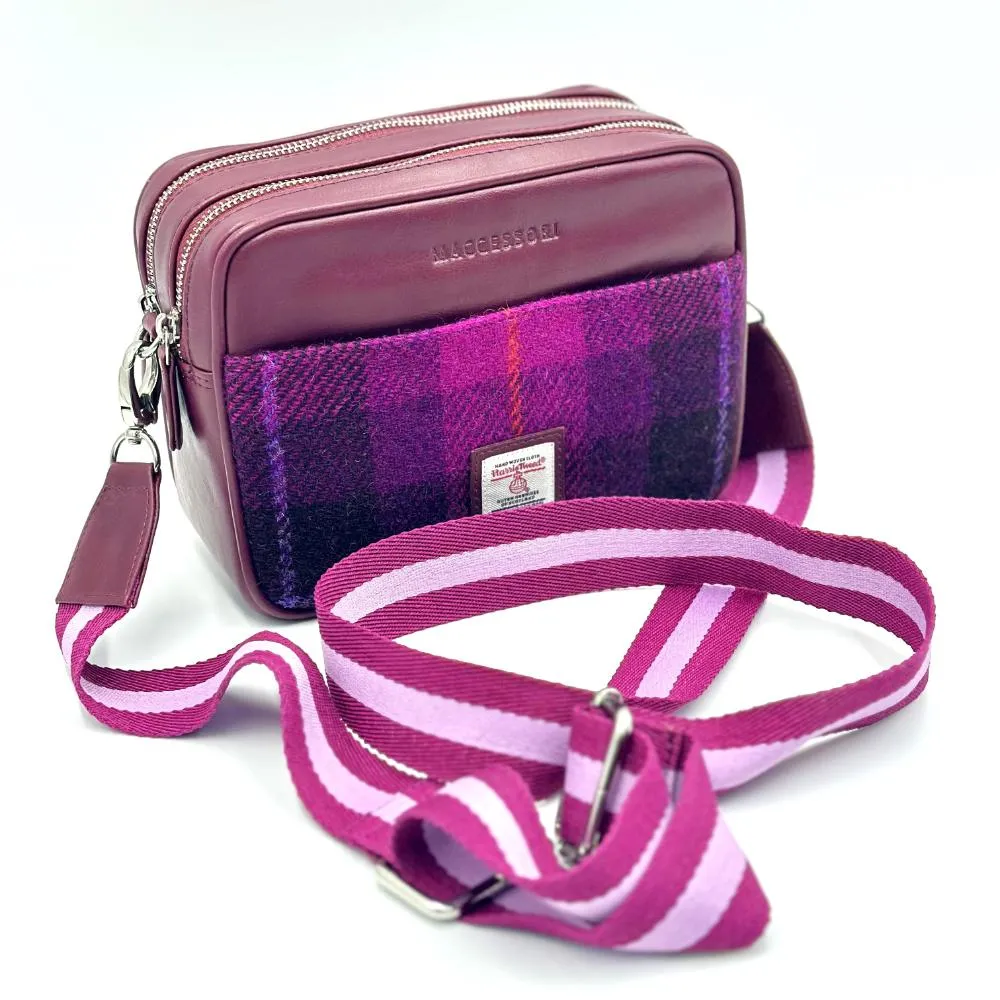 Harris Tweed Camera Bag
