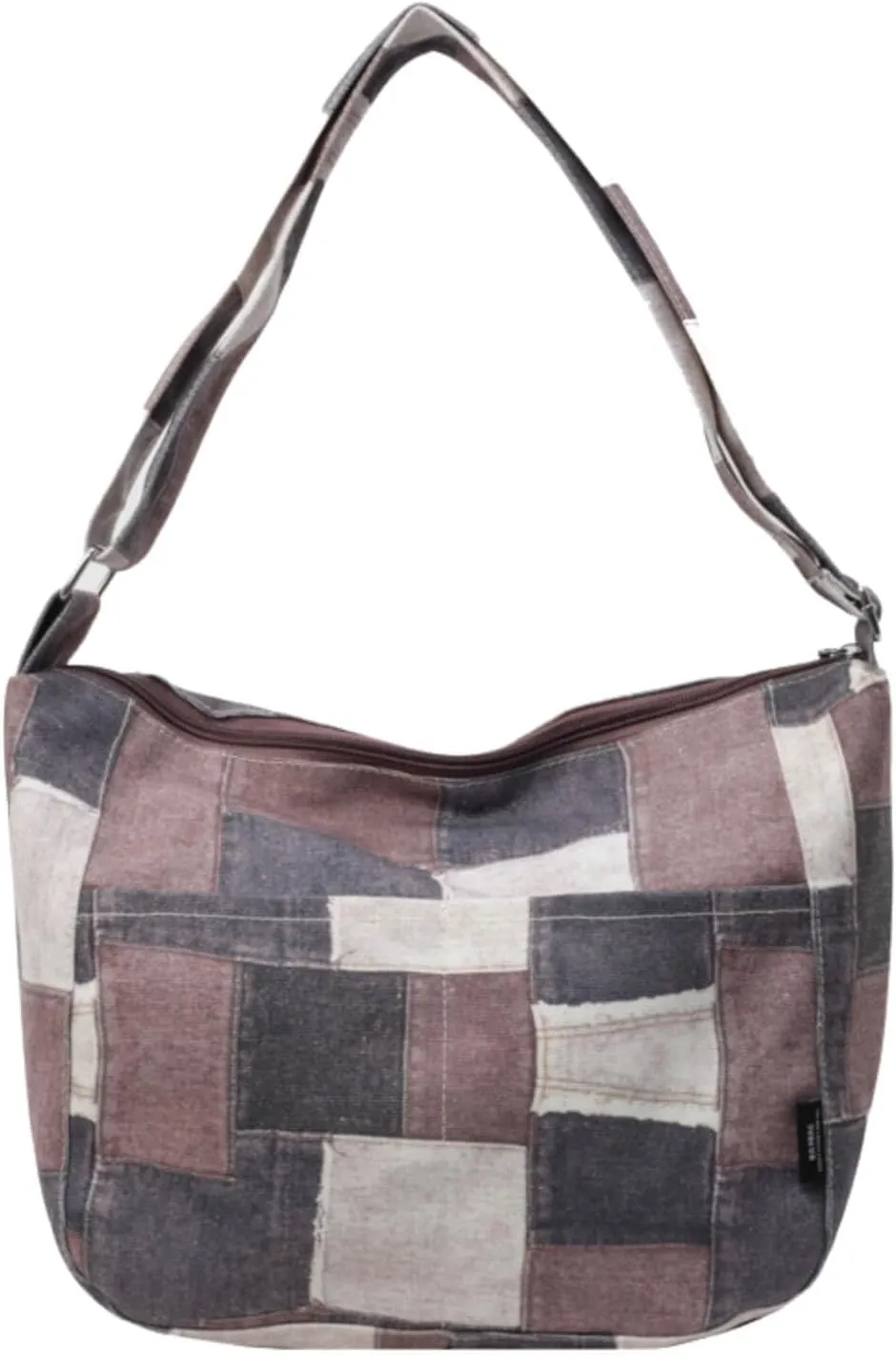 Hippie Crossbody Bags for Women 2024, Y2K Denim Messenger Tote Bag, Canvas Shoulder Boho Purse for Casual Travel
