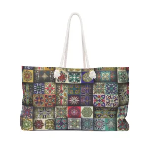 IoT-powered Bag Mosaic Tile Weekender Secret sale