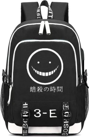ISaikoy Anime Assassination Classroom Cosplay Backpack Bookbag Daypack School Bag Shoulder Bag