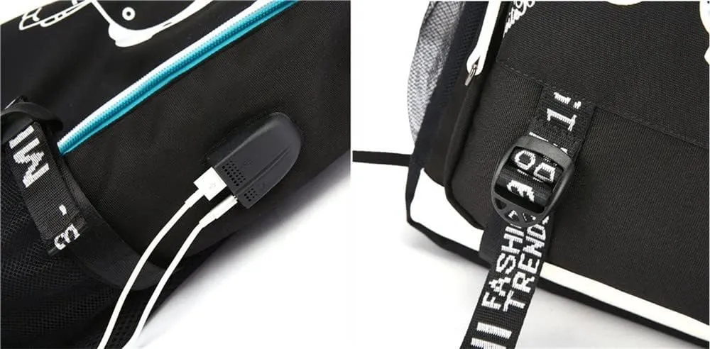 ISaikoy Anime Horimiya Backpack Shoulder Bag Bookbag School Bag D11