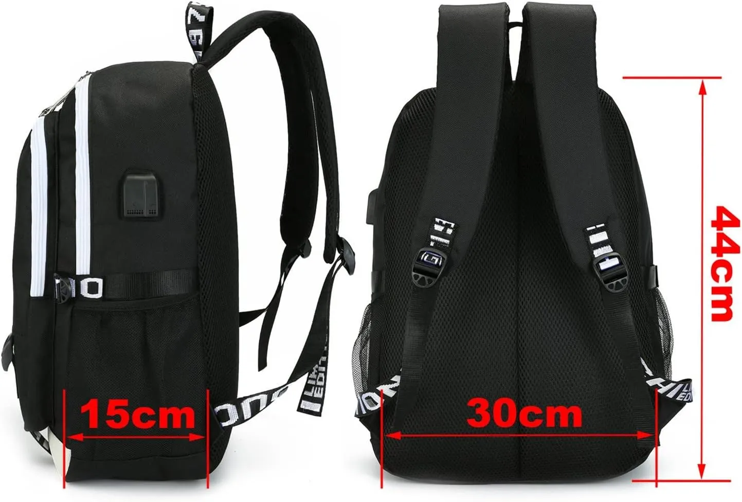 ISaikoy Anime Ouran High School Host Club Backpack Shoulder Bag Bookbag Student School Bag Daypack Satchel A11