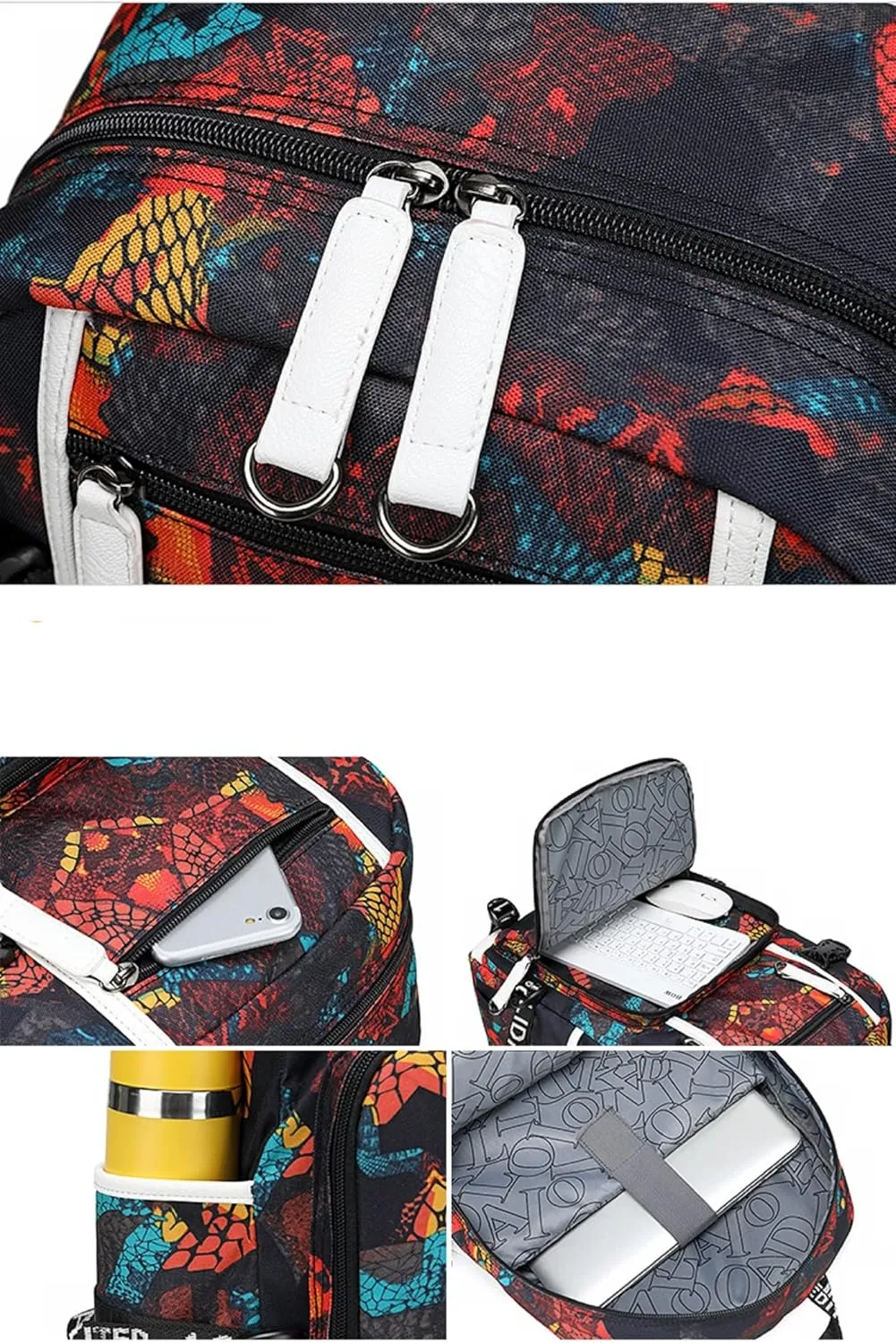 ISaikoy Anime Sword Art Online Backpack Bookbag Daypack School Bag Laptop Shoulder Bag M13