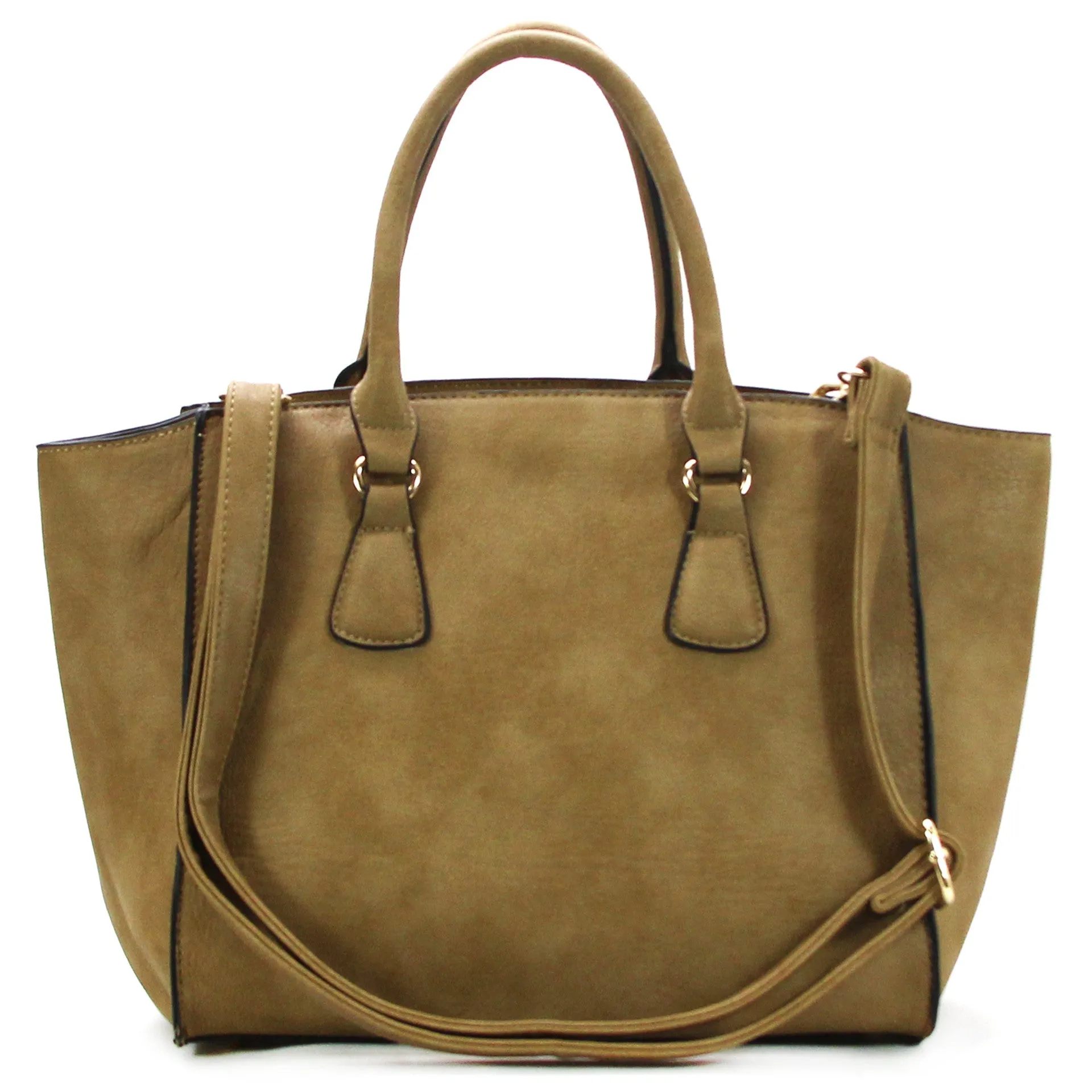 Jade Marie Confident Satchel Tote - Navy