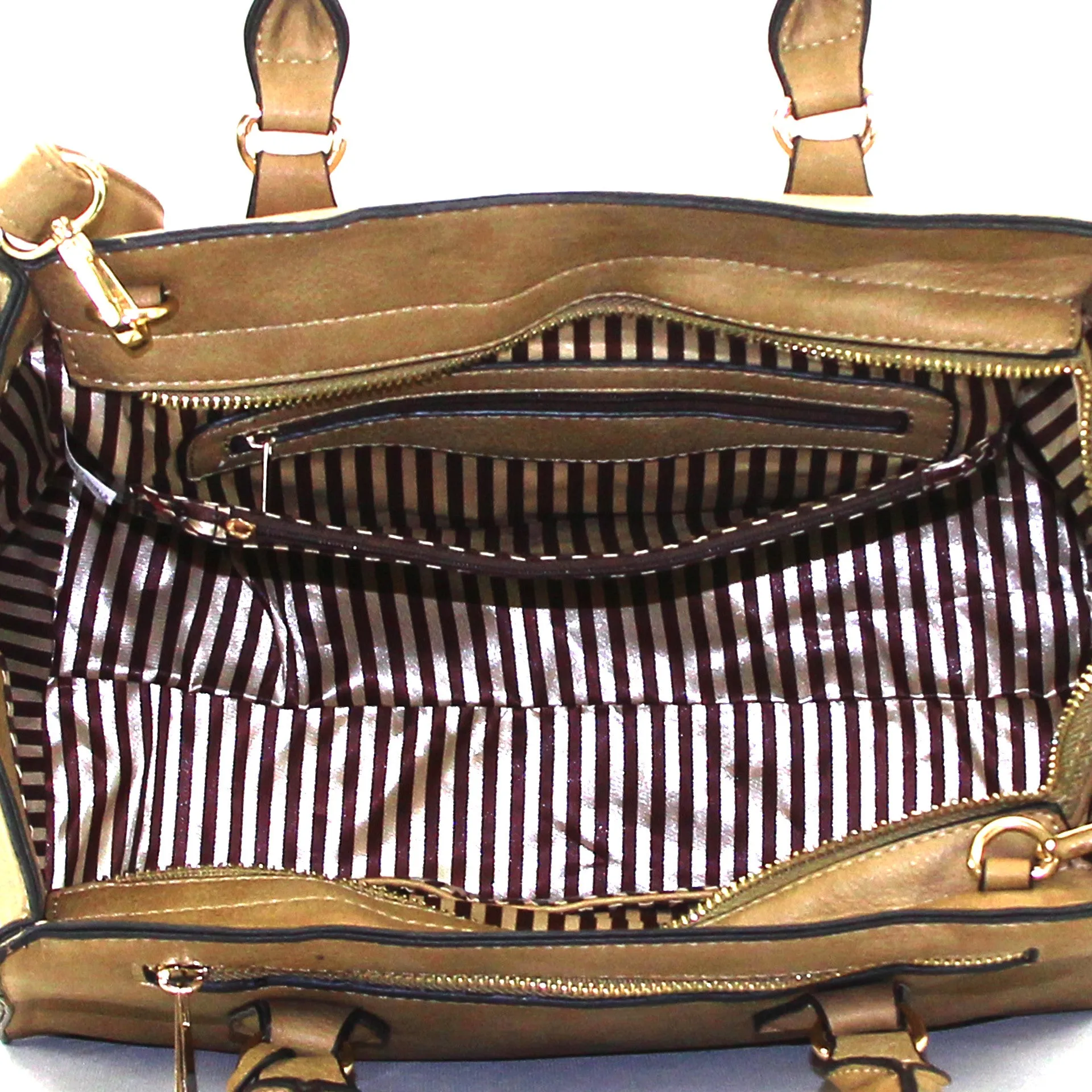 Jade Marie Confident Satchel Tote - Navy