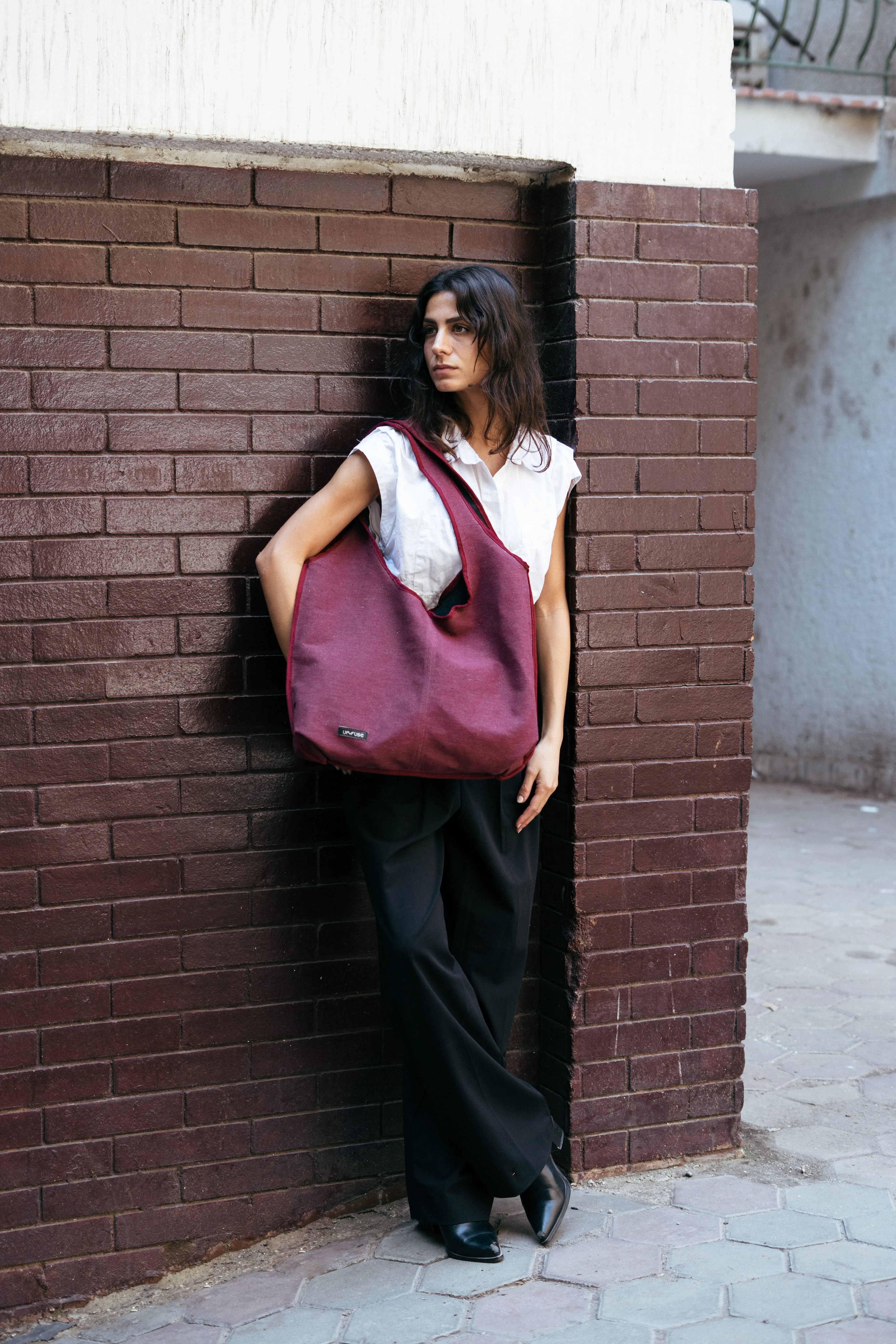 Jean-ius Reversible Tote Bag - Black