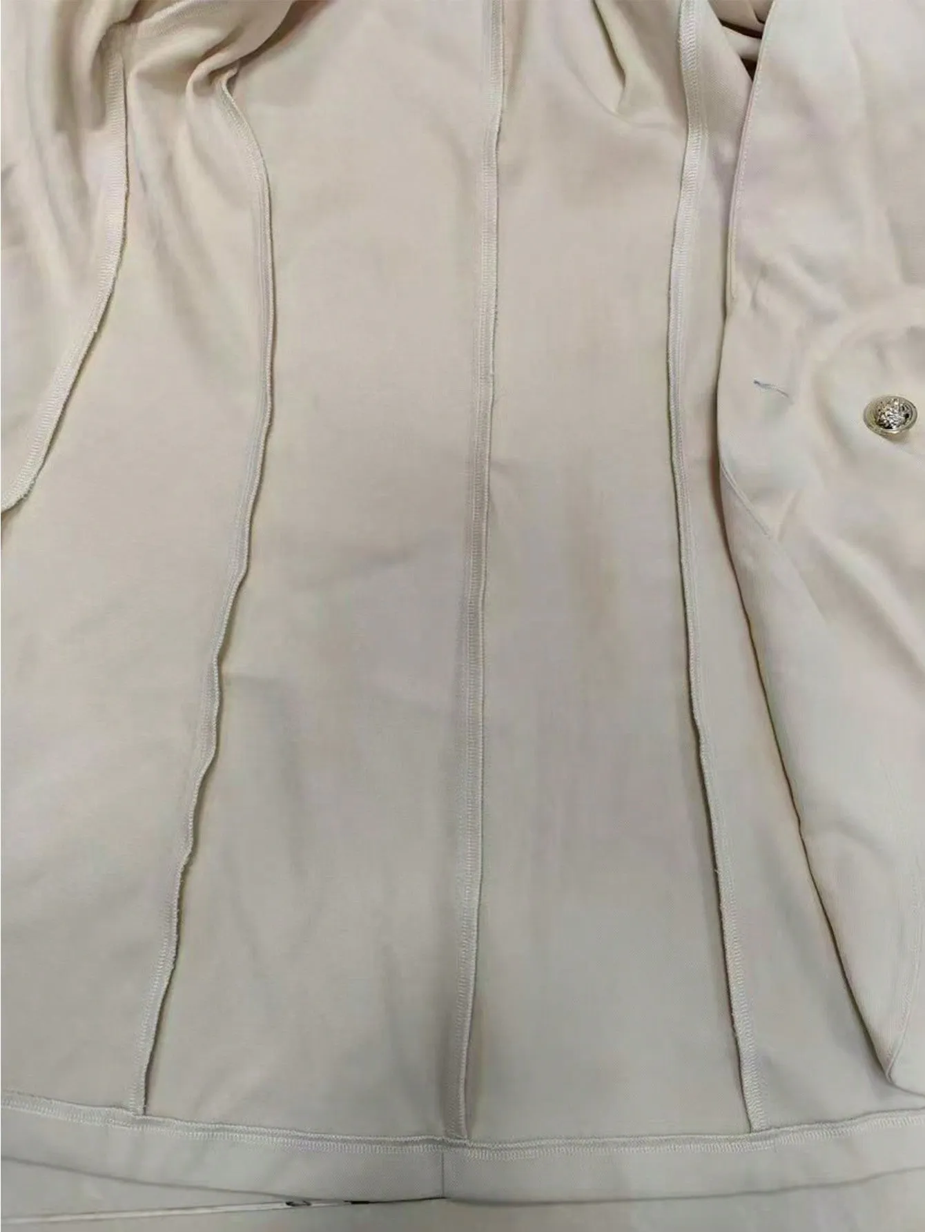Juego de chaqueta y pantalones de traje albaricoque