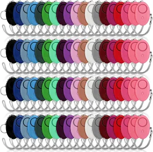 Kanayu 76 Pcs Personal Alarm Bulk 130DB Safe Sound Emergency Safety Self Defense Security Alert Keychain with Led Light Personal Protection Alarm for Women Girls Kids Elderly(Mixed Colors,76)