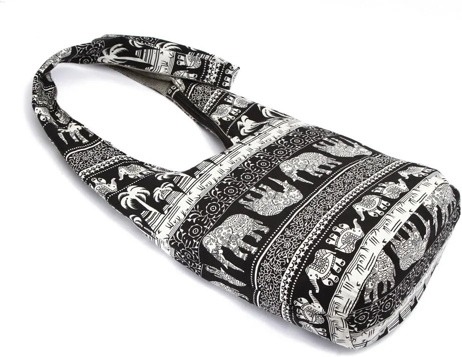 KARRESLY Bohemian Cotton Hippie Crossbody Bag Hobo Sling Bag Handmade Messenger Shoulder Bags