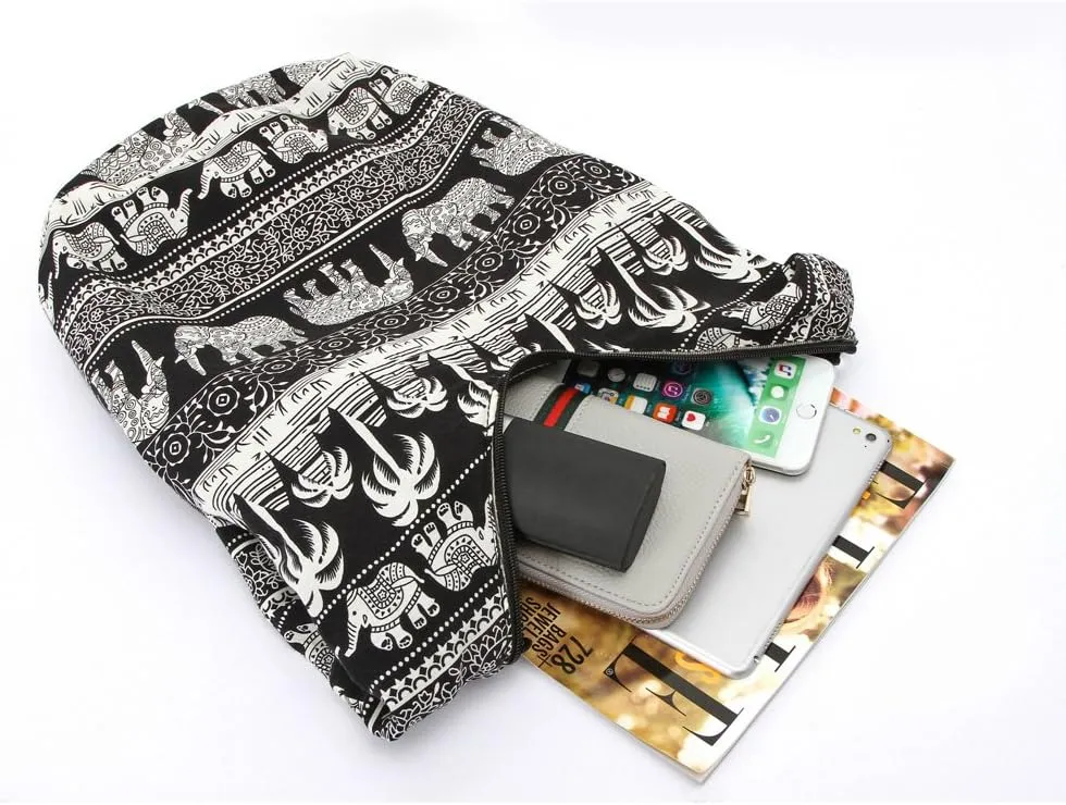 KARRESLY Bohemian Cotton Hippie Crossbody Bag Hobo Sling Bag Handmade Messenger Shoulder Bags