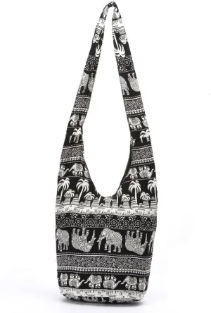 KARRESLY Bohemian Cotton Hippie Crossbody Bag Hobo Sling Bag Handmade Messenger Shoulder Bags