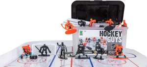 Kaskey Kids NHL Hockey Guys – Penguins vs. Flyers - Inspires Kids Imaginations with Endless Hours of Creative, Open-Ended Play – Includes 2 Teams & Accessories – 25 Pieces in Every Set