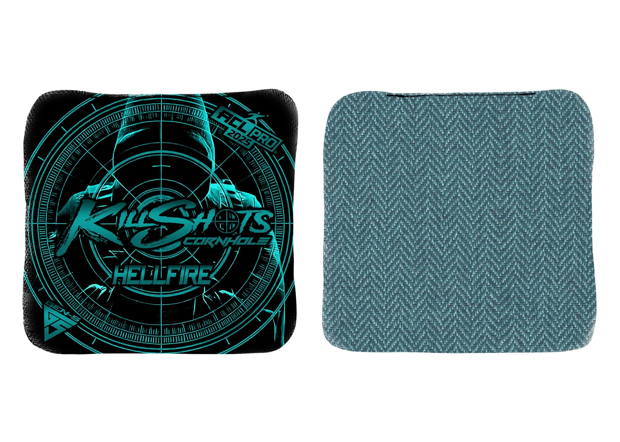 Killshots Cornhole | Hellfire Series | Limited Edition | 2025 ACL Pro Cornhole Bags